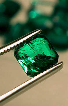 Quality on sale of emeralds